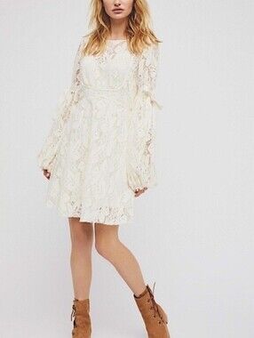 free people oxford embroidered swing dress Free People | Dresses | Free People Red Oxford Embroidered Swing Mini Dress Long Sleeve Pockets